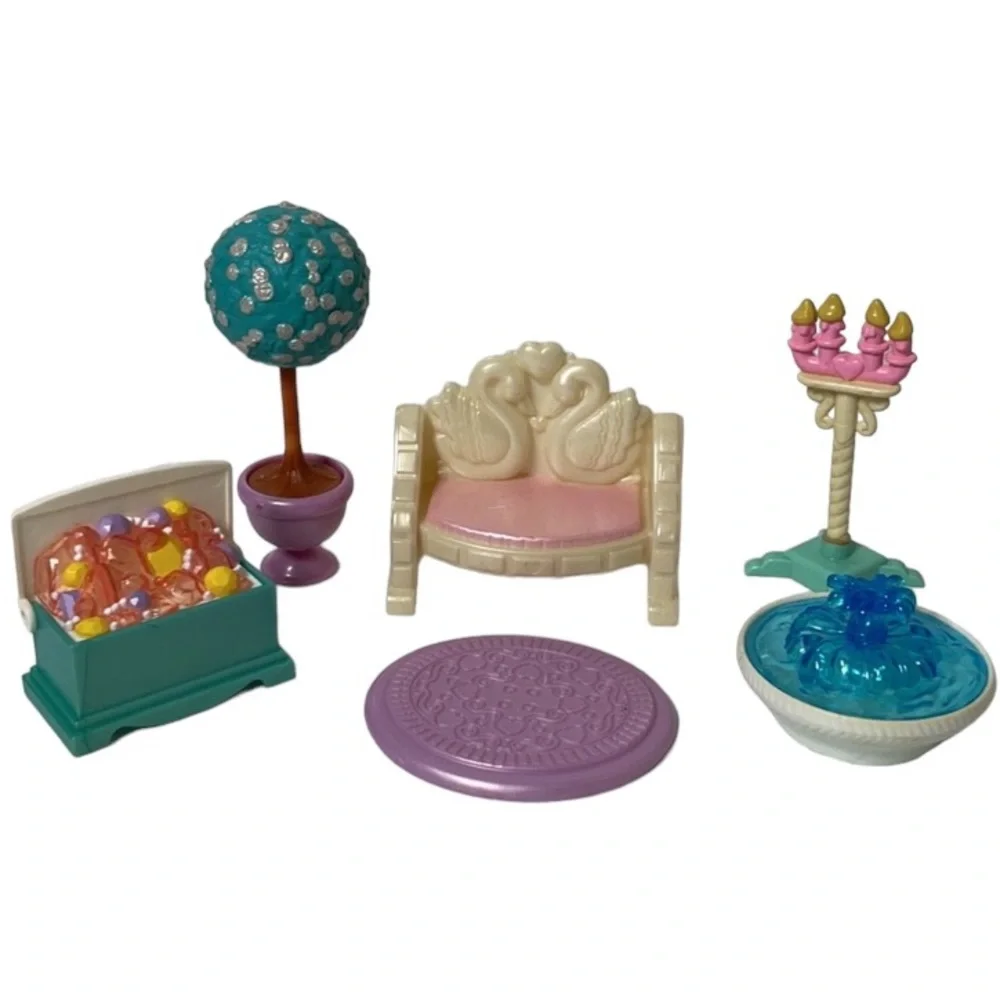 Vintage Princess Doll Fairytale Toys 14 Pc Set